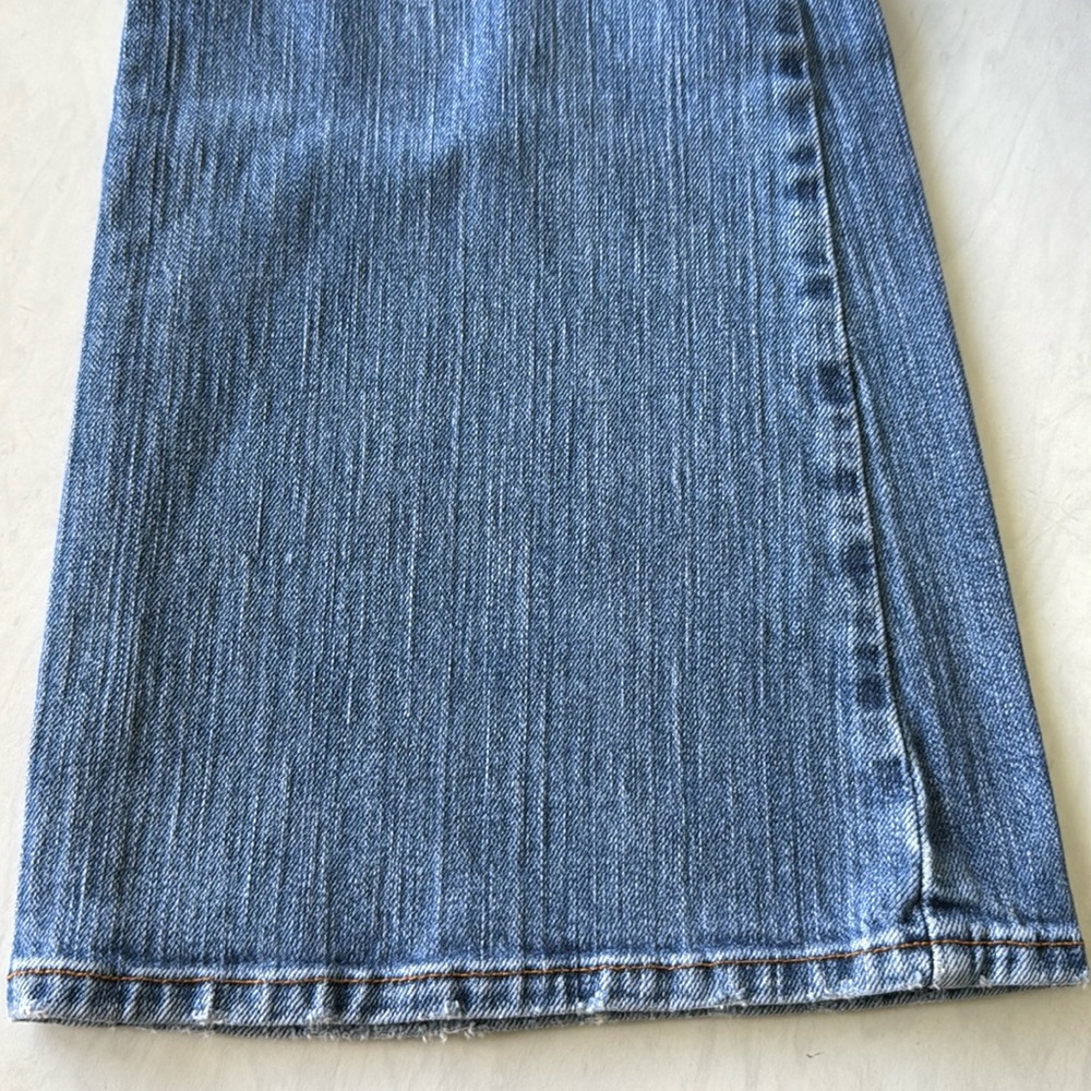 Lucky Brand Dungarees Sweet N’ Low Flare Boot Cut Jeans Vintage Y2K Sz 8/29 USA - Picture 8 of 16